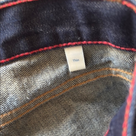 Raleigh denim thin white oak Blue Jeans - Picture 5 of 12